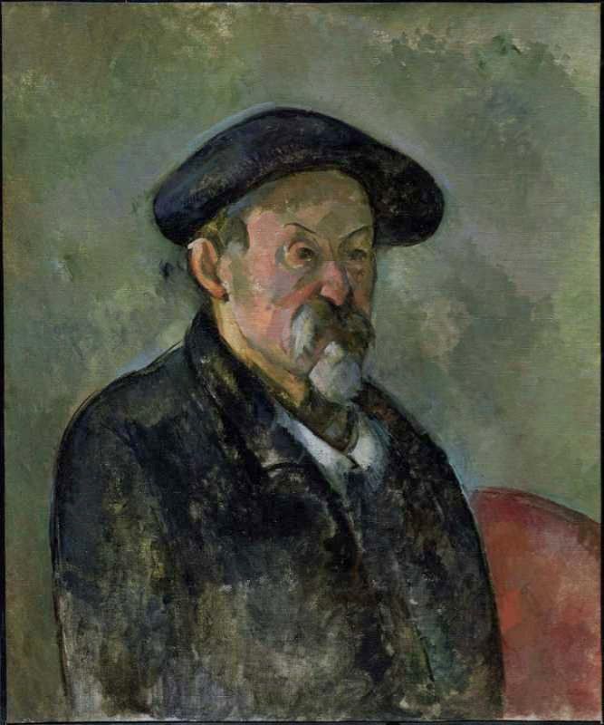 Auto-portrait I – Paul Cézanne Paul Cézanne