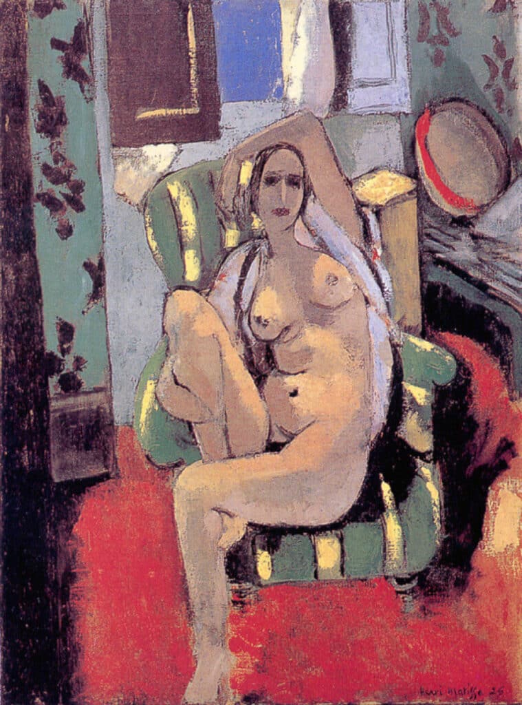 Odalisque avec un tambourin – Matisse Henri Matisse