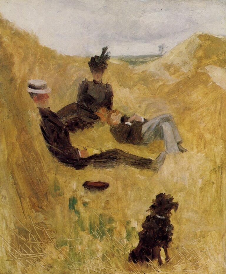 Parti dans le pays – Toulouse Lautrec Henri de Toulouse-Lautrec