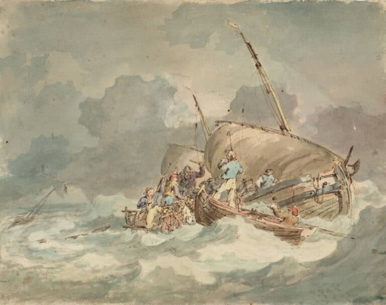 Les marins embarquent des cochons – William Turner William Turner