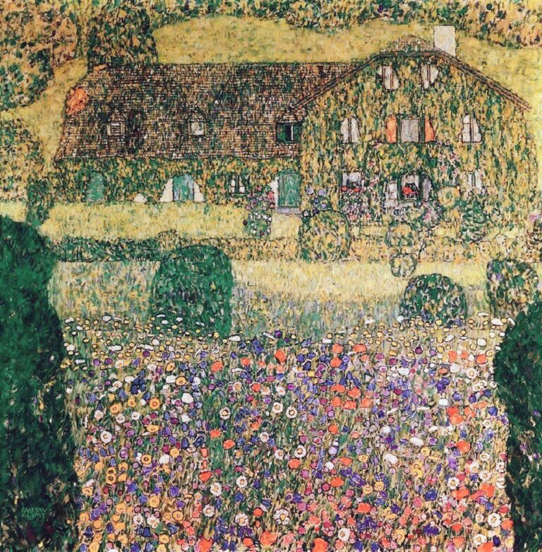 Villa sur l’Attersee – Gustav Klimt Gustav Klimt