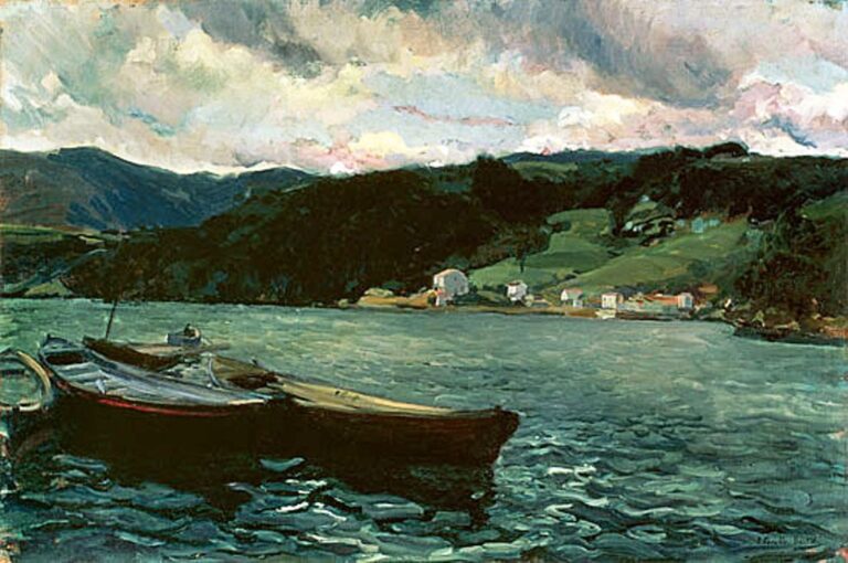 Estuaire du Nalon, Asturies – Sorolla Joaquín Sorolla