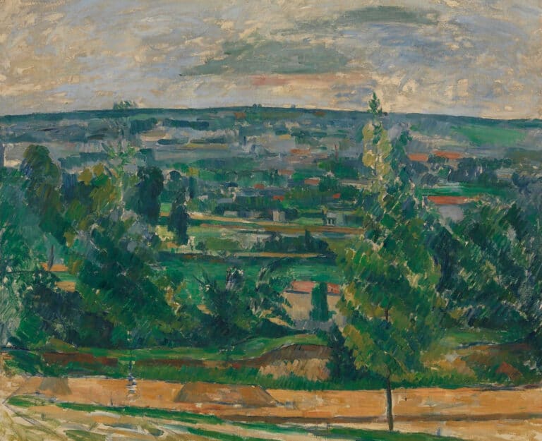 Paysage au Jas de Bouffan – Paul Cézanne Paul Cézanne