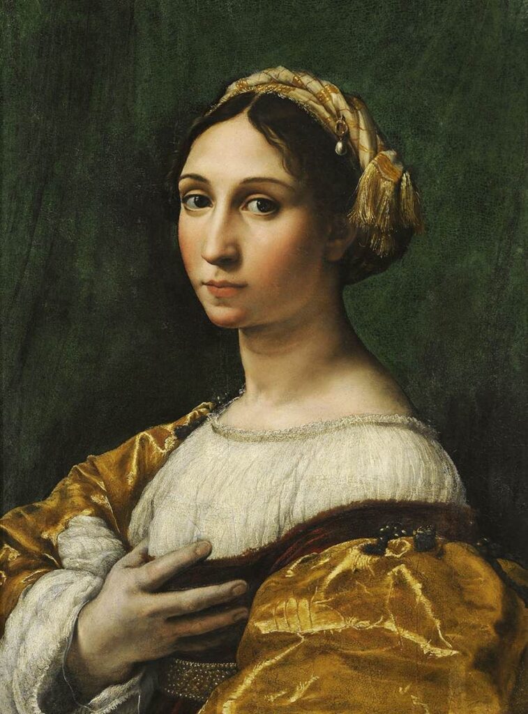 Portrait de jeune femme – Raphaël (peintre) Raffaello Sanzio