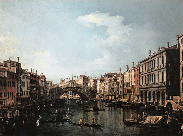 Les Rialtobruecke du sud – Giovanni Antonio Canal Giovanni Antonio Canal