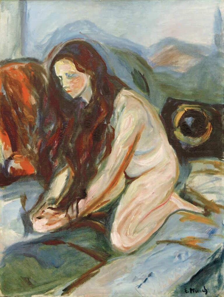 Nu à genoux – Edvard Munch Edvard Munch