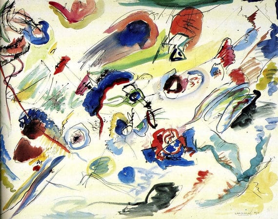 Aquarelle abstraite – Vassily Kandinsky Vassily Kandinsky