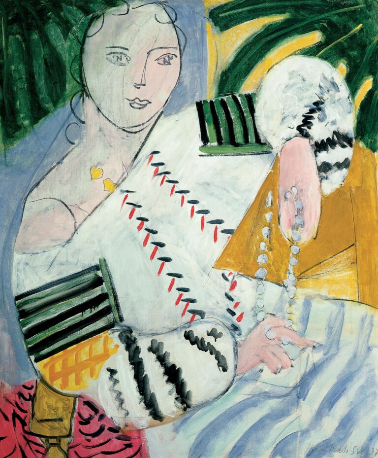 La blouse roumaine à manches vertes – Matisse Henri Matisse