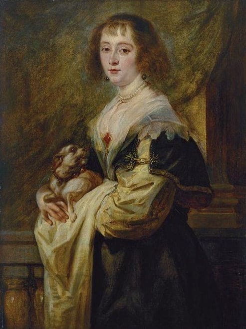 Portrait d’une dame avec un petit chien – Peter Paul Rubens Peter Paul Rubens