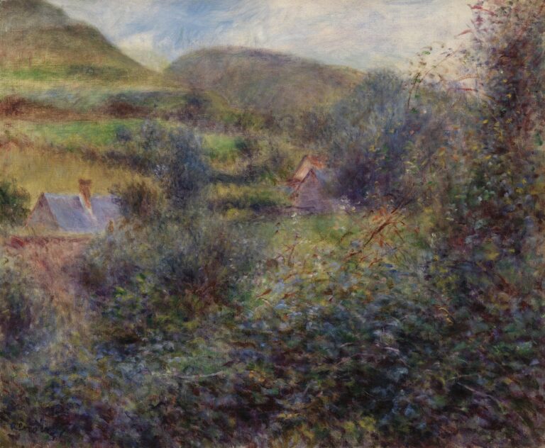 Environs de Berneval – Pierre-Auguste Renoir Pierre-Auguste Renoir