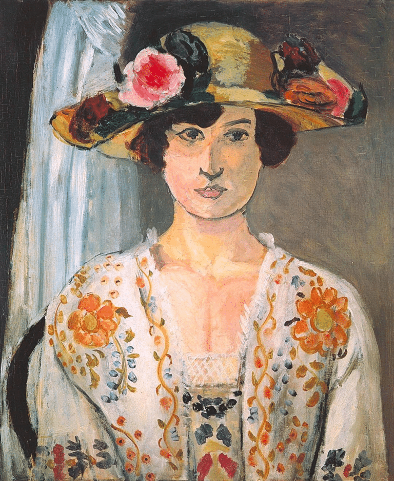 Femme au chapeau fleuri – Matisse Henri Matisse