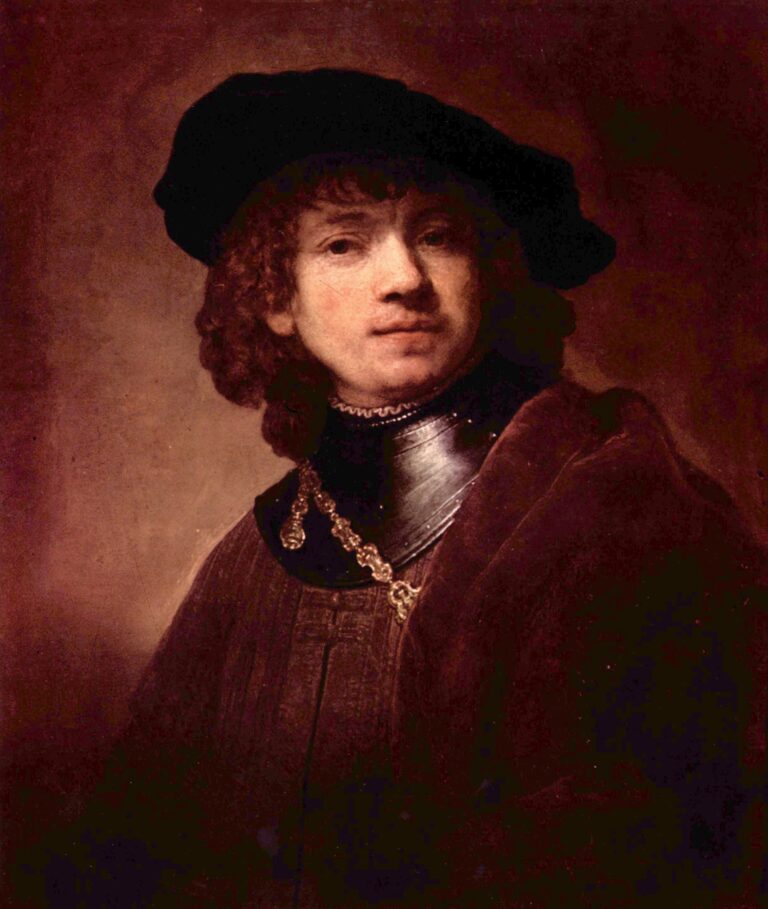 Auto-portrait en tant qu adolescent – Rembrandt van Rijn Rembrandt van Rijn