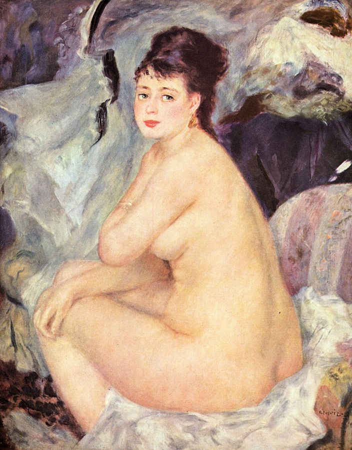 Nu féminin (Anna) – Pierre-Auguste Renoir Pierre-Auguste Renoir