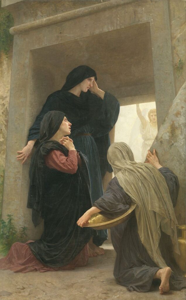 Les saintes femmes au tombeau – William Bouguereau William Bouguereau