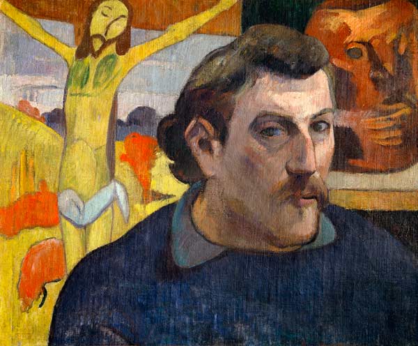 Autoportrait avec le Christ jaune – Paul Gauguin Paul Gauguin