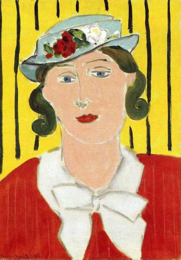 Chapeau avec des roses – Matisse Henri Matisse