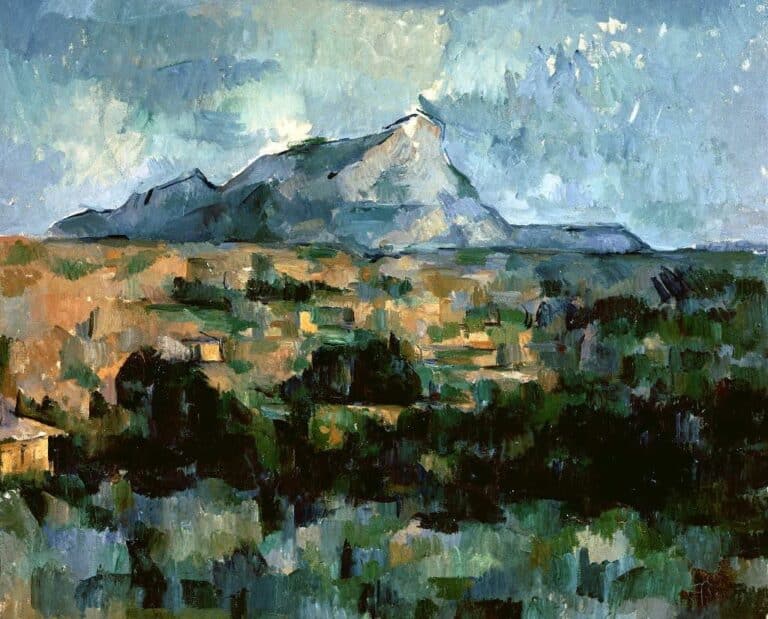 Montagne Sainte Victoire (1904-1906) – Paul Cézanne Paul Cézanne