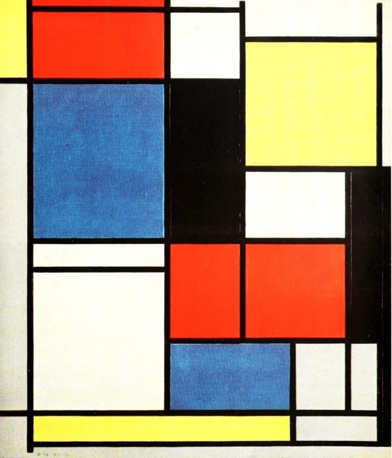 Tableau II – Mondrian Piet Mondrian