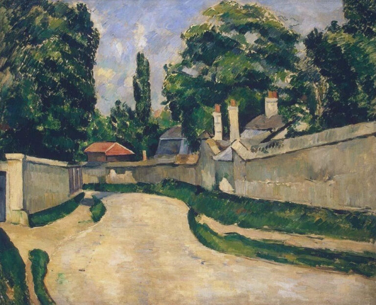 Maisons le long d’une route – Paul Cézanne Paul Cézanne