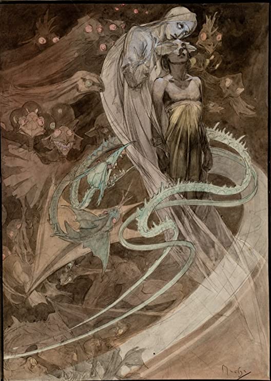 Le Pater – Mucha Alphonse Mucha