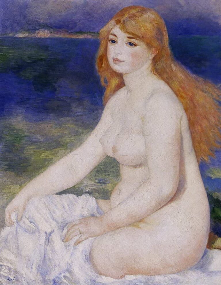 Baigneur (Baigneur blond II) – Pierre-Auguste Renoir Pierre-Auguste Renoir