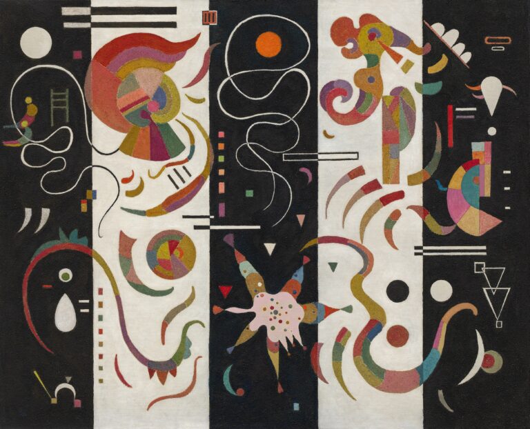 Rayures 1934 – Vassily Kandinsk Vassily Kandinsky