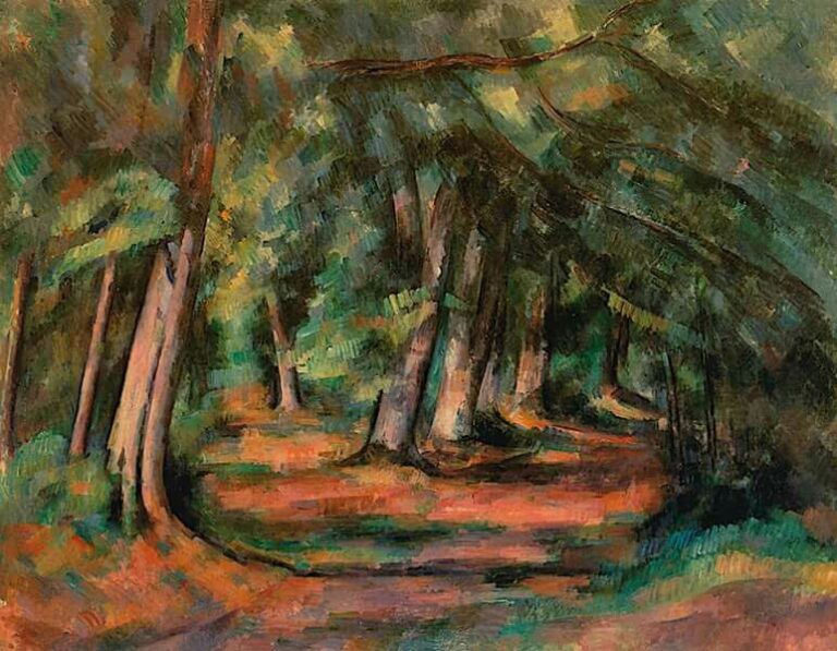 Sous-bois (pres du Jas de Bouffan) – Paul Cézanne Paul Cézanne