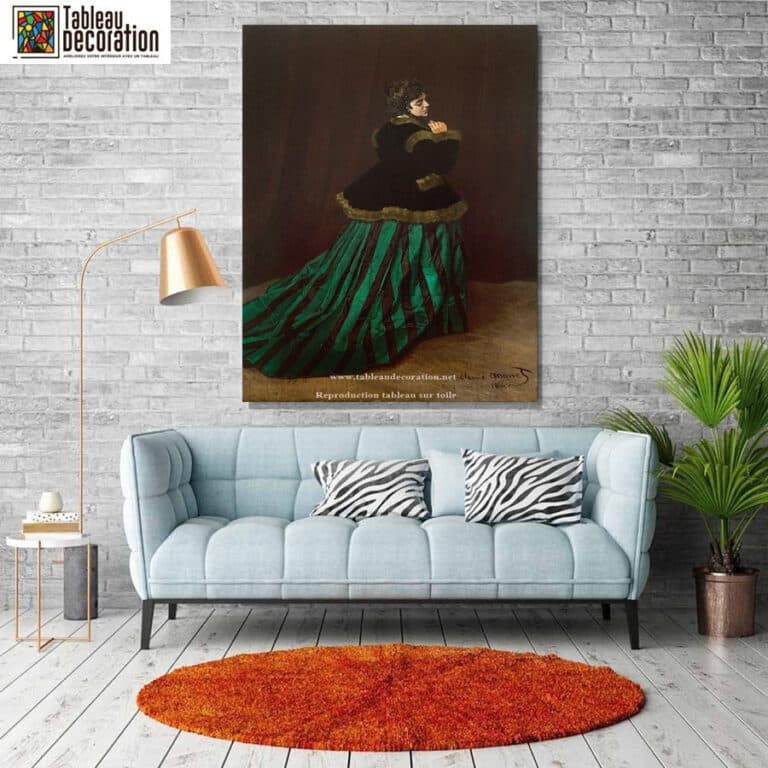 La Femme en robe verte – Claude Monet Claude Monet 3