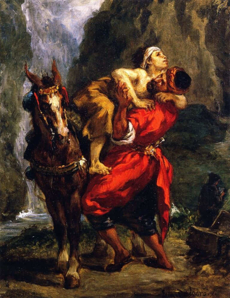 Le bon Samaritain – Eugène Delacroix Eugène Delacroix