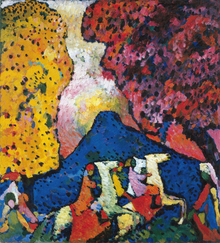 La montagne bleue – Vassily Kandinsky Vassily Kandinsky