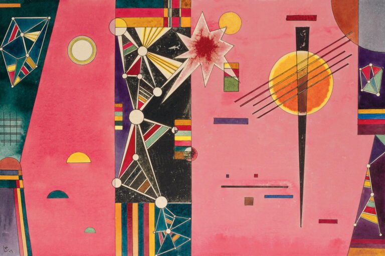 Rose rouge – Vassily Kandinsk Vassily Kandinsky