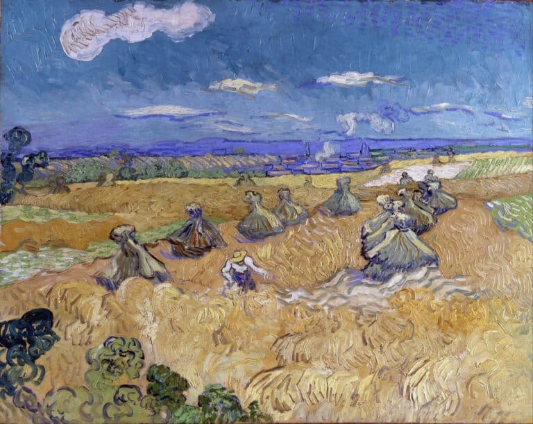 Champ de blé 1890 – Van Gogh Vincent Van Gogh