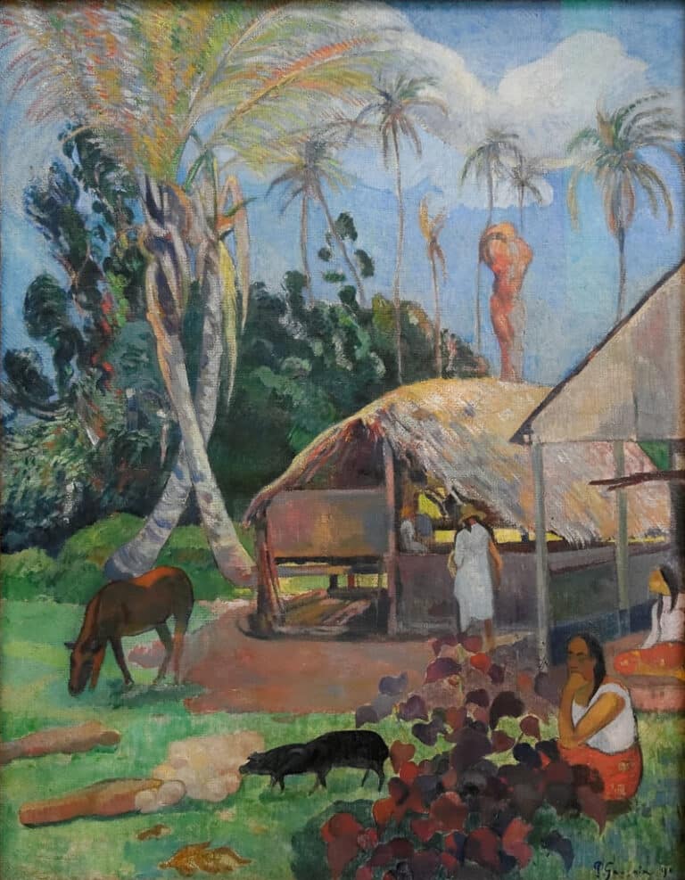 Les cochons noirs – Paul Gauguin Paul Gauguin