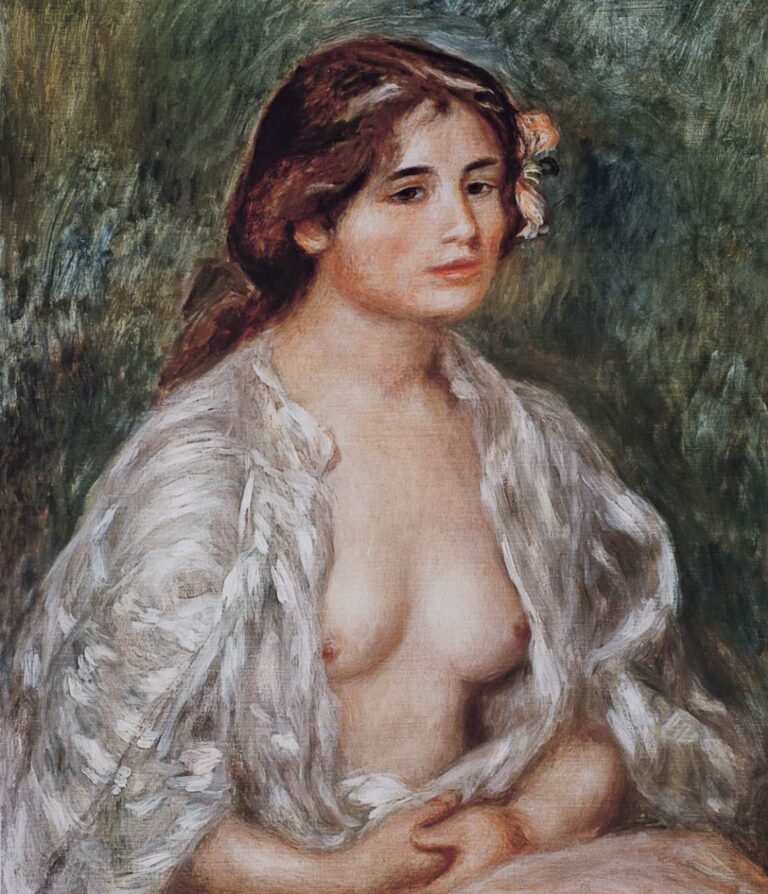 Femme semi-nue – Pierre-Auguste Renoir Pierre-Auguste Renoir