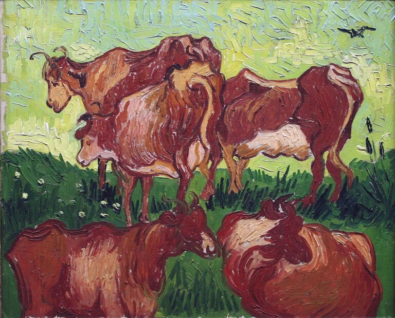 Vaches – Van Gogh Vincent Van Gogh