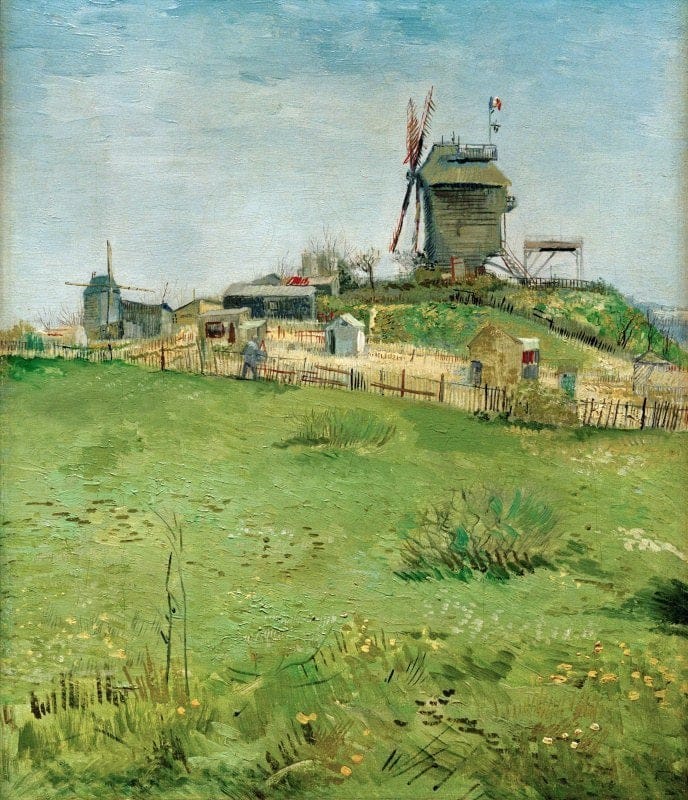 Le Moulin de la Galette – Van Gogh Vincent Van Gogh