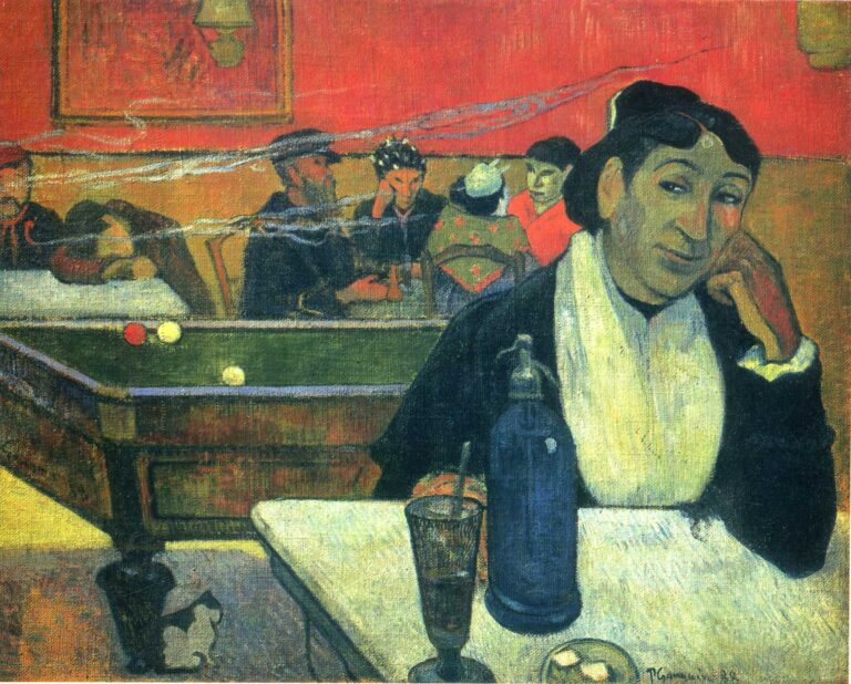 Le café de nuit à Arles – Paul Gauguin Paul Gauguin