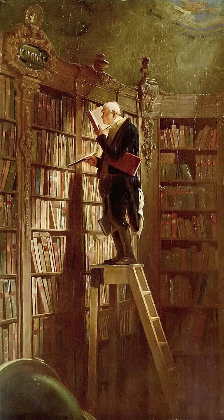 Le Rat de bibliothèque – Carl Spitzweg Carl Spitzweg