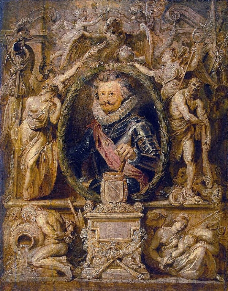 Portrait de Charles Bonaventure de Longueval, Comte de Bucquoy – Peter Paul Rubens Peter Paul Rubens