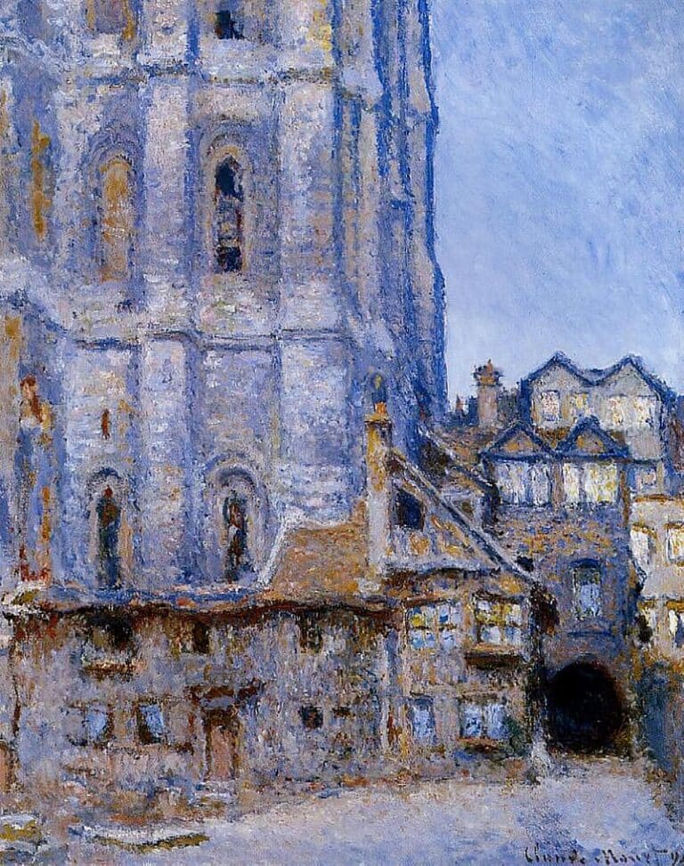 La Cour d’Albane (W1317) – Claude Monet Claude Monet