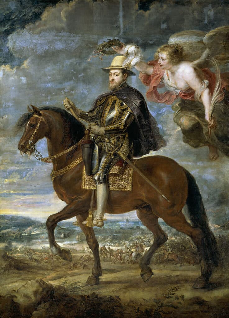 Philippe II à cheval – Peter Paul Rubens Peter Paul Rubens