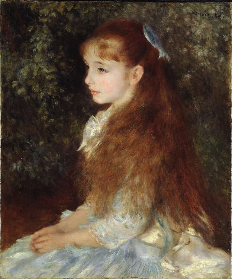 Portrait d’Irène Cahen d’Anvers – Pierre-Auguste Renoir Pierre-Auguste Renoir
