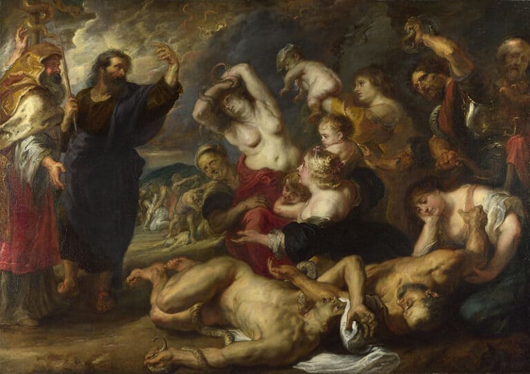 Le serpent d’airain – Peter Paul Rubens Peter Paul Rubens