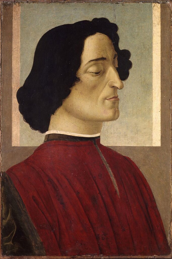 Portrait du Giuliano de Médicis – Sandro Botticelli Sandro Botticelli