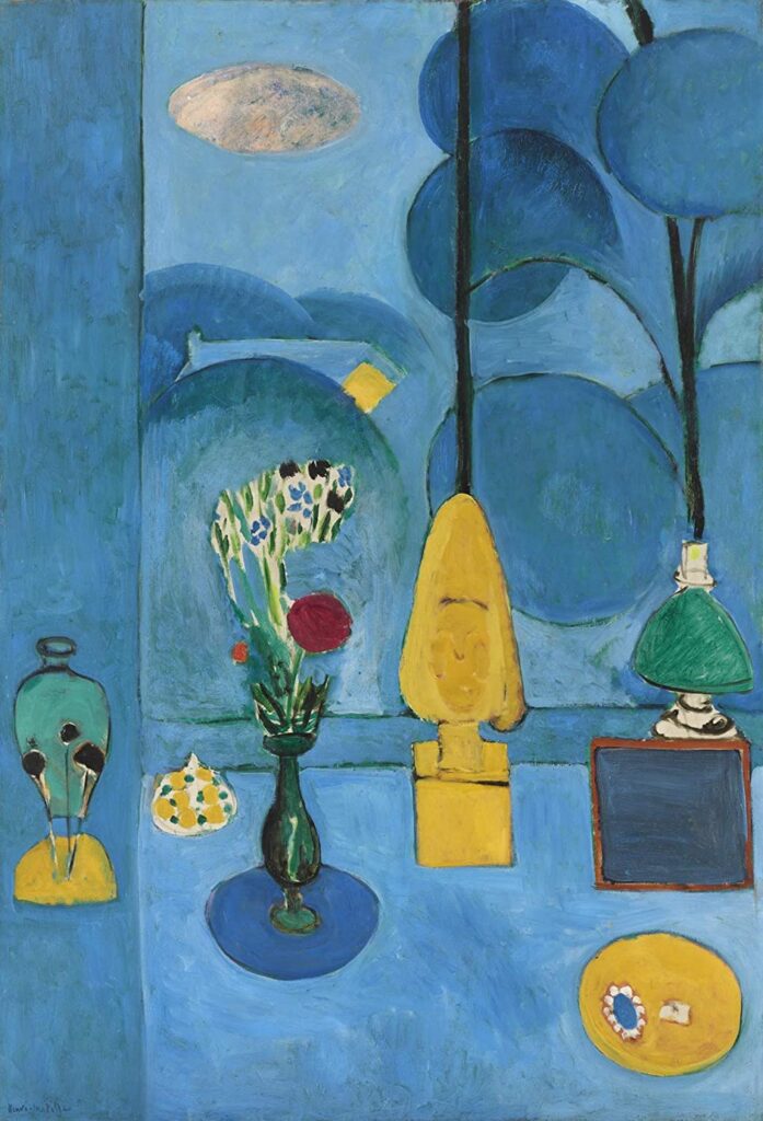 La fenêtre bleue – Matisse Henri Matisse