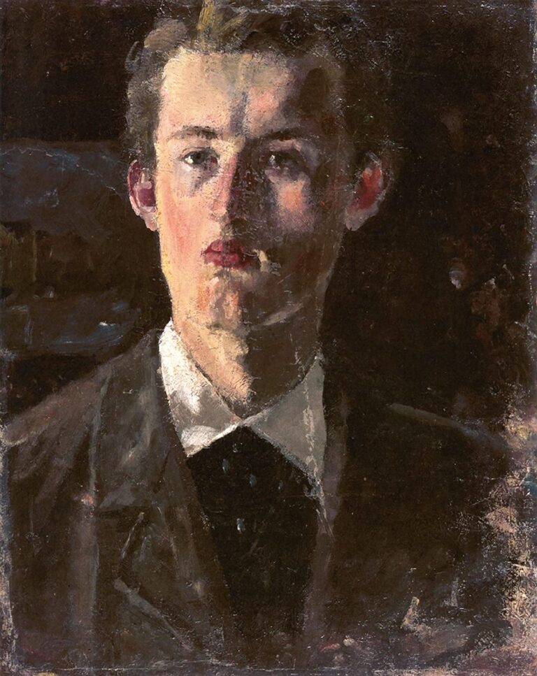 Autoportrait de Edvard Munch Edvard Munch