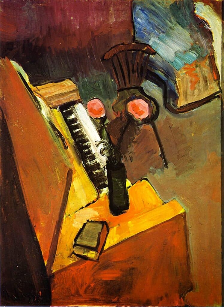 Intérieur avec Harmonium – Matisse Henri Matisse