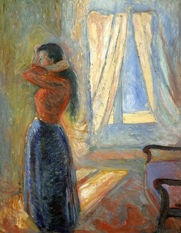 Femme à sa toilette – Edvard Munch Edvard Munch