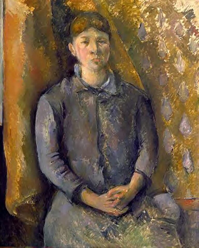 Portrait o. Madame Cézanne – Paul Cézanne Paul Cézanne