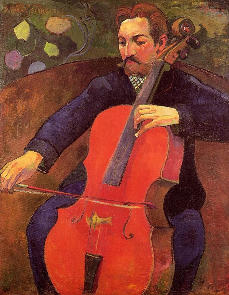 Portrait de Fritz Scheklud – Paul Gauguin Paul Gauguin